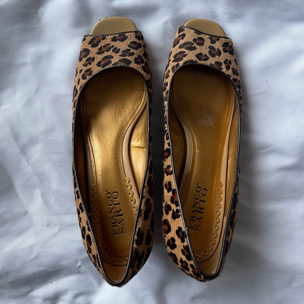 Cheetah Print Kitten heels